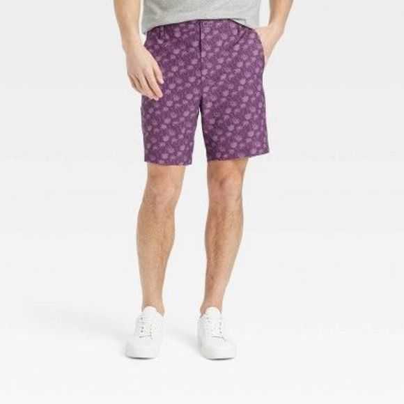 all in motion Shorts Mens Hybrid Shorts 7 All In Motion Purple Xxl